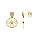 Danuvina Mill River Ohrstecker mit Anhänger - Bild 3